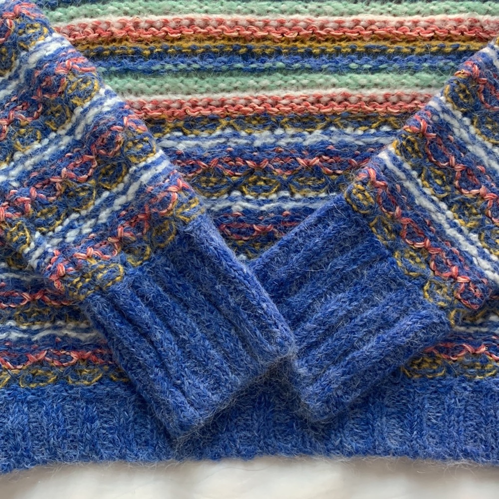 Leandra Medina X Mango Multicolor Sweater - image 2